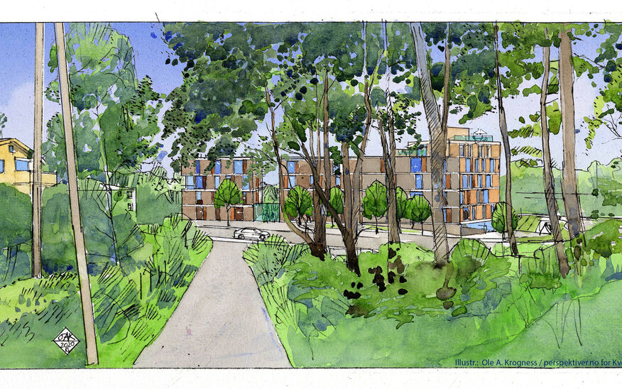 Illustrasjon: Ole A. Krogness