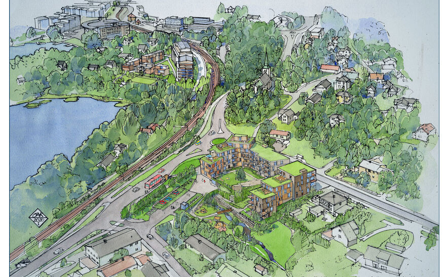 Illustrasjon: Ole A. Krogness