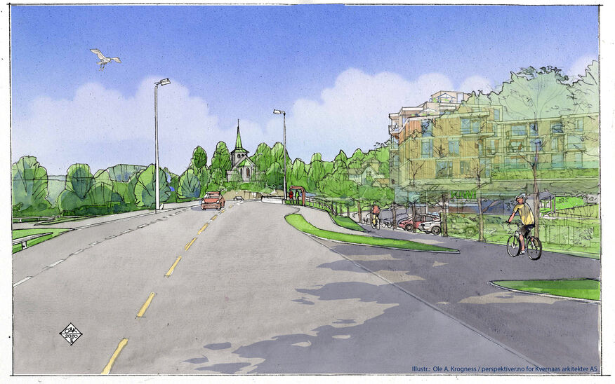 Illustrasjon: Ole A. Krogness