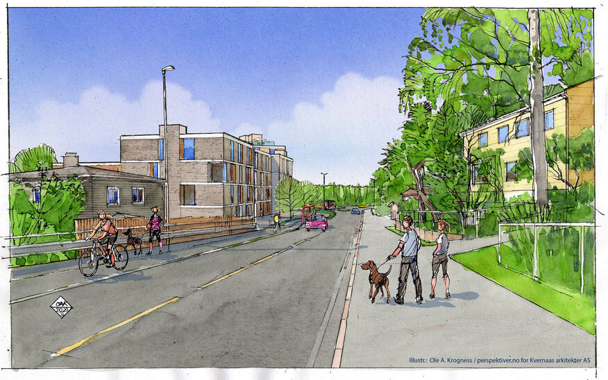 Illustrasjon: Ole A. Krogness